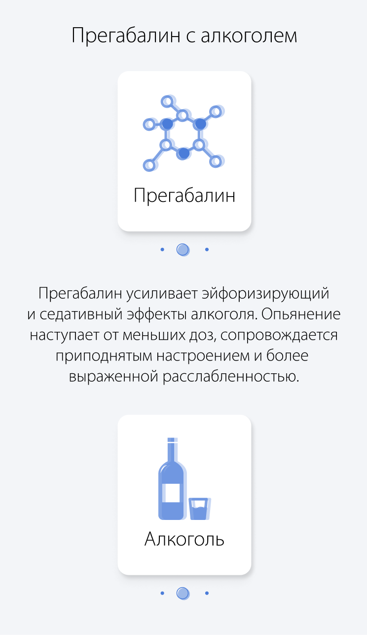 Прегабалин с алкоголем
