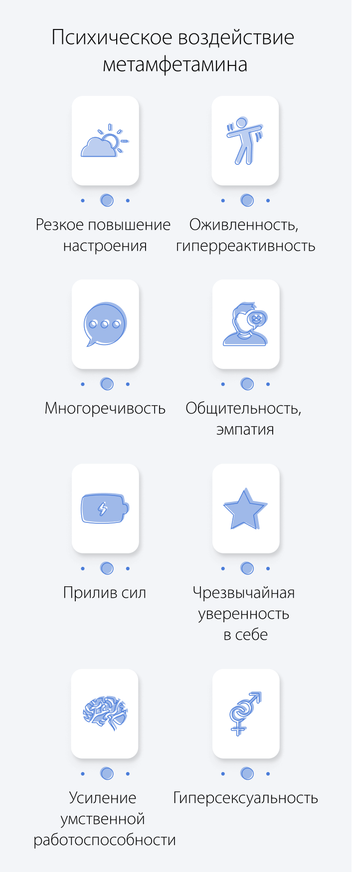 Психическое воздействие метамфетамина
