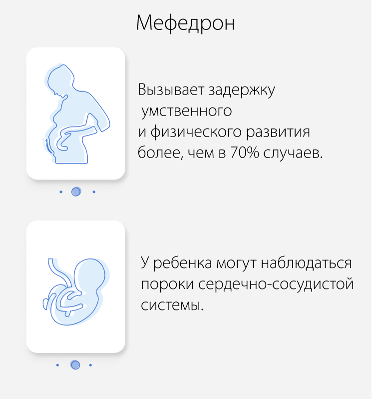 Влияние мефедрона на плод